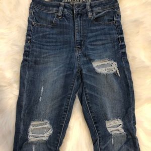 American Eagle skinny distressed skinny jeans